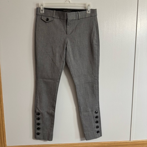 Banana Republic Gray Work Pants Size 00 Petites - Picture 1 of 8
